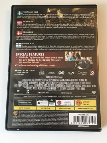 The brave one/Stranger inside (Jodie Foster). 1st begagnad DVD