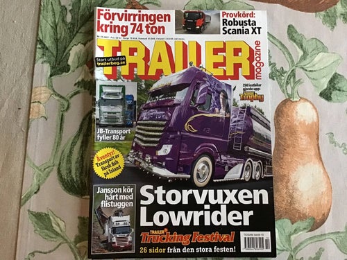 TRAILER NR 10 2017 NORDIC TROPHY,TRUCKING FESTIVAL,SCANIA XT,PALMS ÅKERI ,