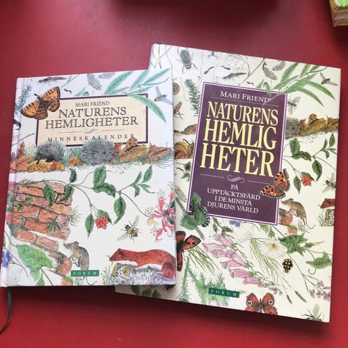 NATURENS HEMLIGHETER MINNESKALENDER + NATURENS HEMLIGHETER Mari Friend