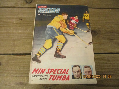 Tidningen REKORD Nr 1-1959, Lagbild Hammarby IF