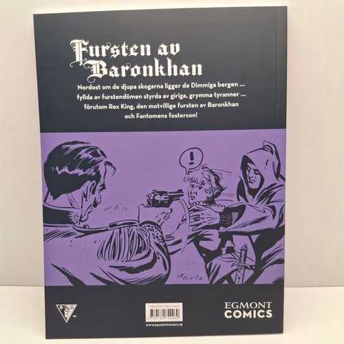 Fantomen - Futsten av Baronkhan 2025 mjukpärm 128sidor