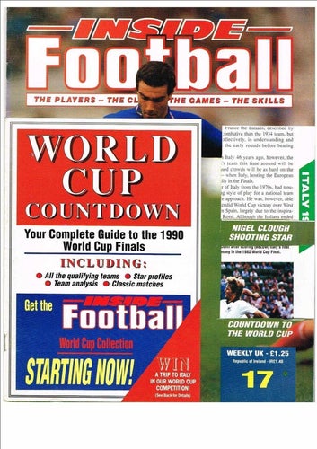 FIFA WORLD CUP 1990 - Inside Football World Cup Countdown - 1990