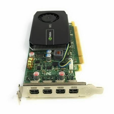 2 GB NVIDIA NVS510 - 4x DispayPort - Low profile graphics