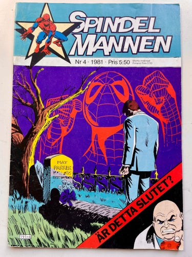 Spindelmannen Nr 4 1981