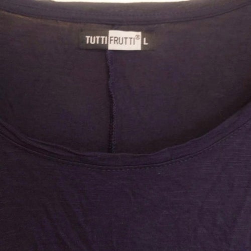 Tutti Frutti Marinblå topp, storlek L (44/46)