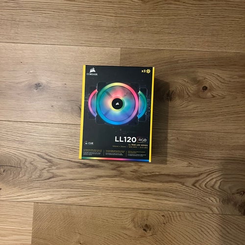 Corsair LL120 RGB 120mm fläktar