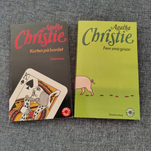 Agatha Christie - Korten på bordet & Fem små grisar