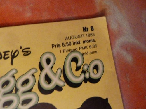 MUSSE PIGG & CO, NR 8 - 1983, TIDNING