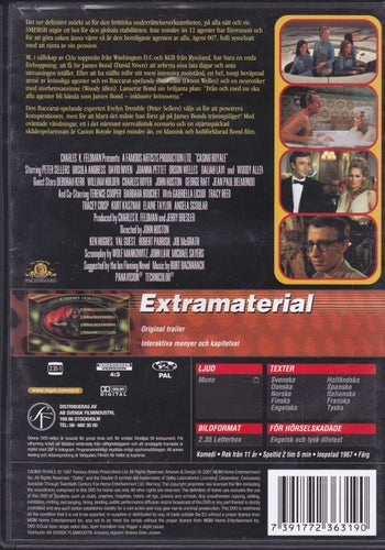 DVD / Casino Royale / Ursula Andress, Peter Sellers, Woody Allen / Nyskick