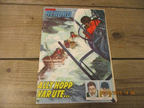 Tidningen REKORD Nr 3-1959, Lagbild Tre Kronor