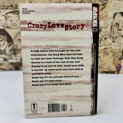 Crazy Love Story vol. 1 på engelska av Lee Vin Tokyopop ISBN 1591827728