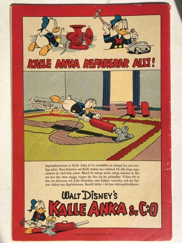 Walt Disney´s Serier - 1954:8 VG