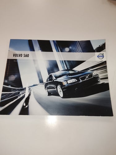 Volvo S60 broschyr, Volvo Car Corporation, 2008