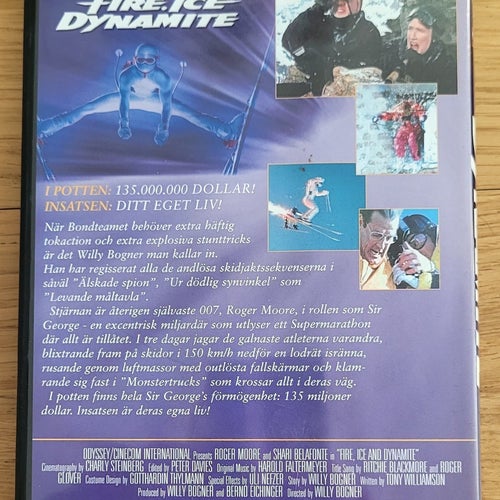 Fire, Ice & Dynamite - Roger Moore - DVD