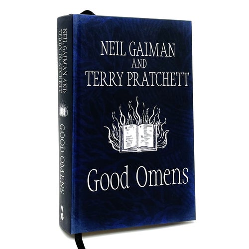 Good Omens av Terry Pratchett & Neil Gaiman (inbunden, 2001)