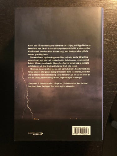 Kolmannen – Jens Henrik Jensen. Del 2 i Nina-serien. Förlagsny inbunden bok!