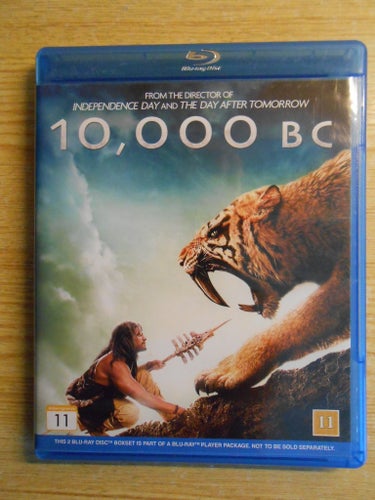 10,000 BC & The Bucket List - Blu-ray. Svensk text.