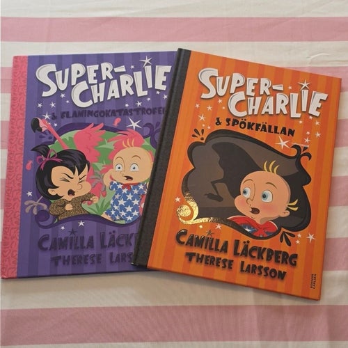 Super-Charlie 2 böcker - Camilla Läckberg