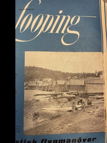Looping 1951-1955 i fyra samlar-pärmar, EJ Hålslagna.