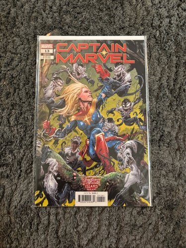 Captain Marvel #13, Venom Island variant