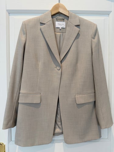STOCKH LM STUDIO beige kavaj, storlek XS