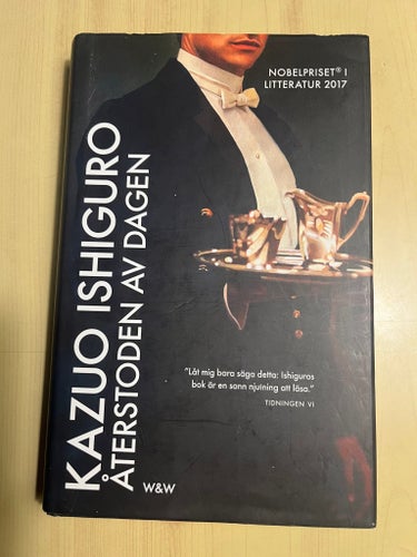 Återstoden av dagen av Kazuo Ishiguro, 2017