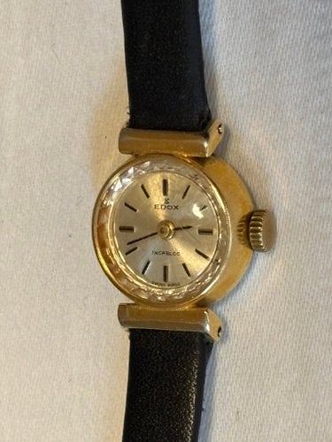 Elegant Edox Incabloc vintage dameur