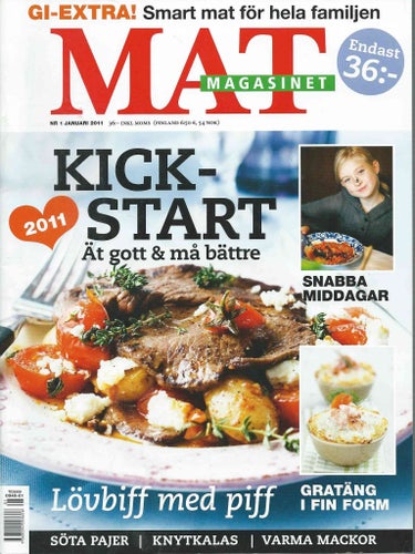 MAT MAGASINET NR 1 2011 - KNYTKALAS.......... ......