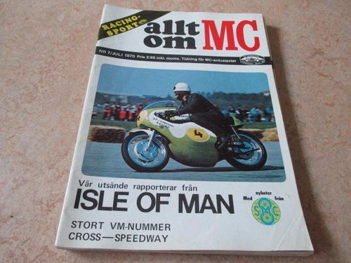 ALLT OM MC NR 7 1970 NORTON 650 MERCURY , ISLE OF MAN ,M.M