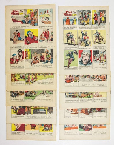 10 st Karl-Alfred - Nr. 21 till 30 - 1950