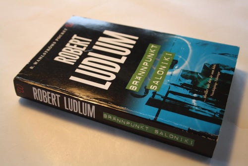 Robert Ludlum - Brännpunkt Saloniki (B.Wahlströms pocket) bok