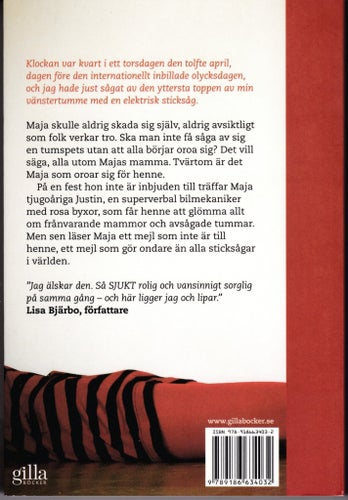 Här ligger jag och blöder - Jenny Jägerfeld. Augustpriset 2010. Oläst
