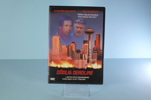 Dödlig Deadline DVD Region 2