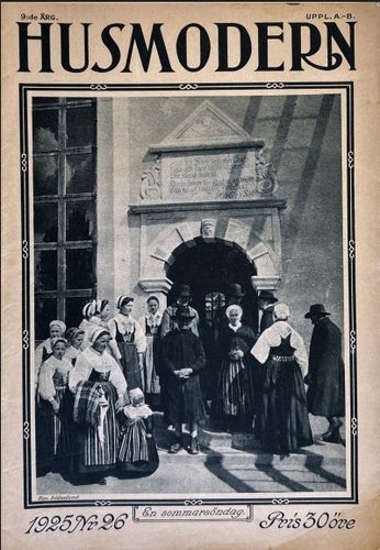 Husmodern 26 1925 Lekstuga, Alette Béen, Lina Rodin, Elsa Brändström