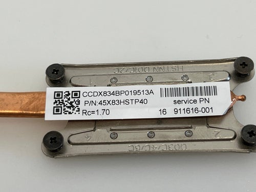 HP ProBook 450 G4 Kylfläns NP-6900005J | 911616-001