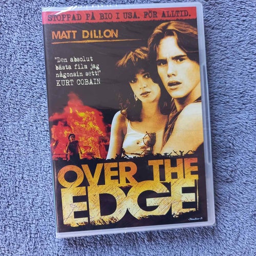 Over the Edge - Svensk Studio S utgåva - inplastad(ny!) - Matt Dillon - S015.