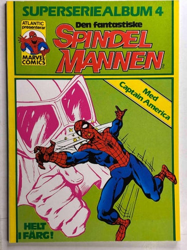 Spindelmannen Superseriealbum - 4. VF