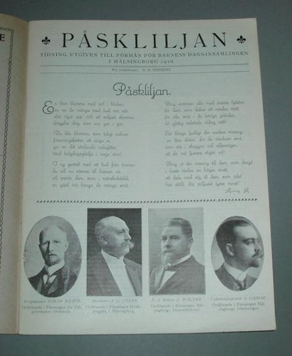 Påskliljan. Till förmån för Banens Dags-insamlingen i...