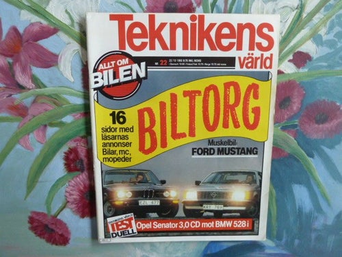 TEKNIKENS VÄRLD, NR22, 1980,