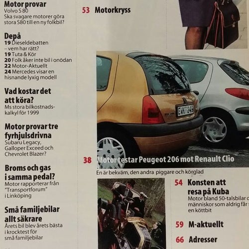 Motor nr 1/2 1999: Subaru Legacy, Galloper Exceed, Chevrolet Blazer, BMW 530d