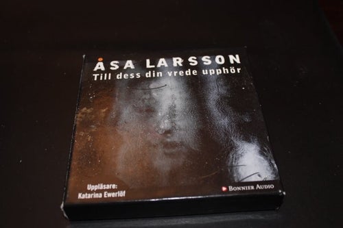 CD-bok: Till dess din vrede upphör - Åsa Larsson