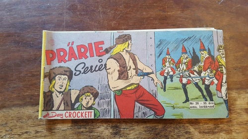 Prärieserier Med Davy Crockett / nr 28, 1962 / Gott skick