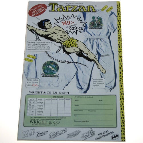Tarzan - 1990 - NR 8/9