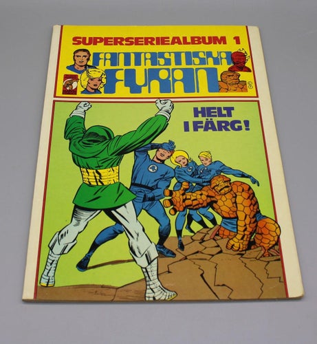 Superseriealbum 1 - Fantastiska fyran - 1979