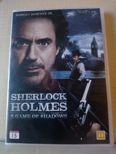 Sherlock Holmes : A game of shadows, Dvd