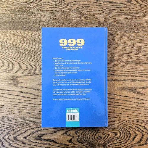 999 Frågor & svar om djur - Carsten Ryytty