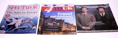 British Magazine bundle-Three magazines included Jan/April/Nov 2008/2018-300g