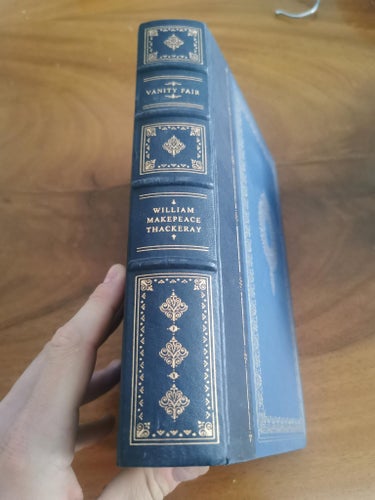 Vanity Fair Thackeray illustrated by writer leather franklin library