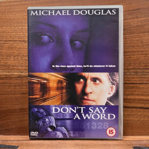 DVD - Don't Say a Word - Michael Douglas