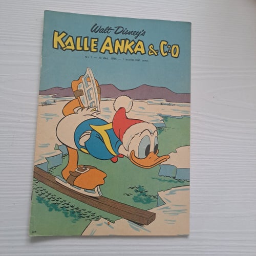 Walt Disney's KALLE ANKA & C:O Nr 1 1963
